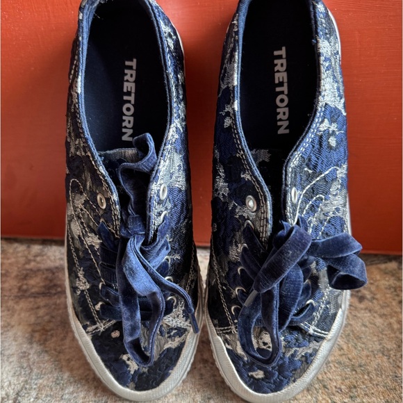 TRETORN MARLEY4 ARTIST BROCADE SNEAKERS SZ 7.5 - Picture 6 of 13